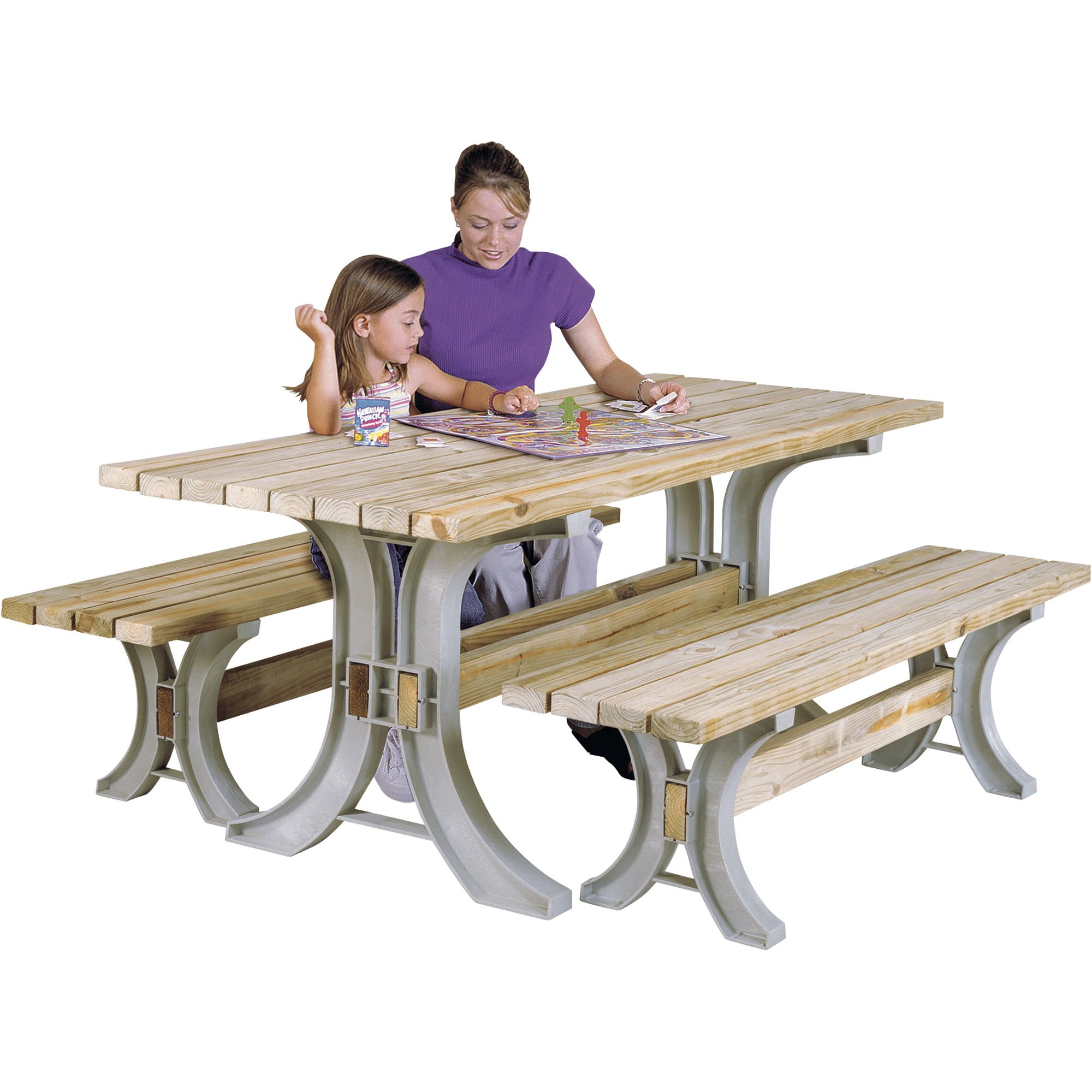 2x4 Basics AnySize Picnic Table Set, Model# 90182MI